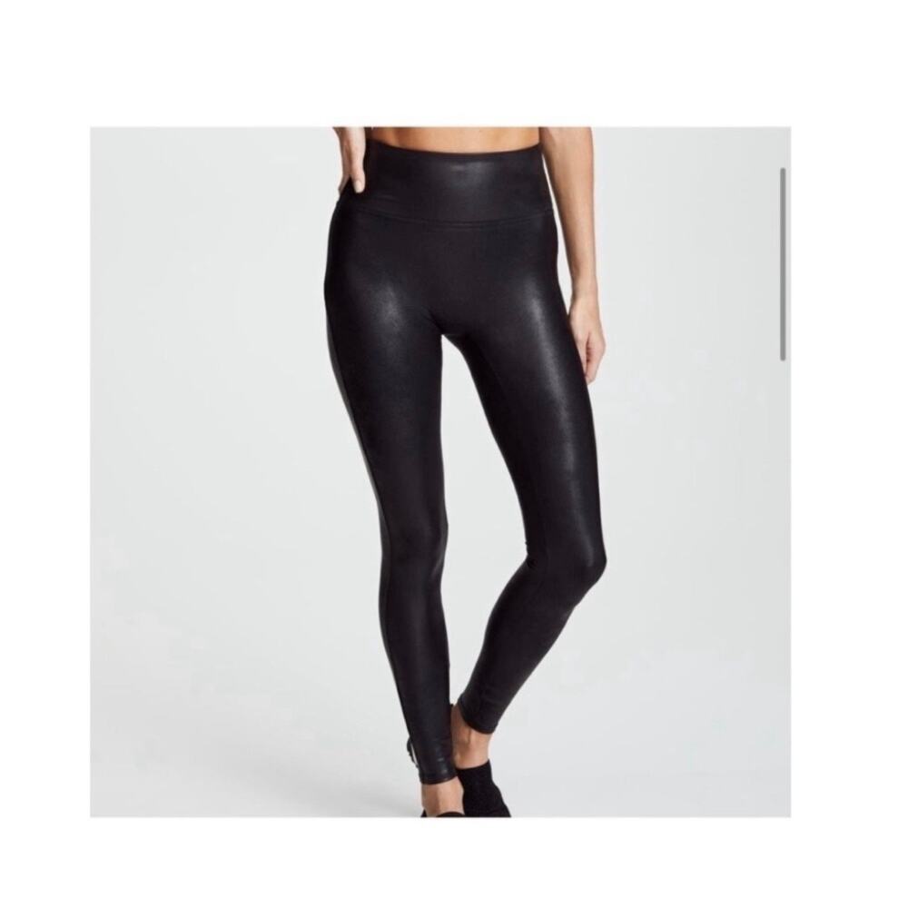 SPANX Faux Leather Leggings